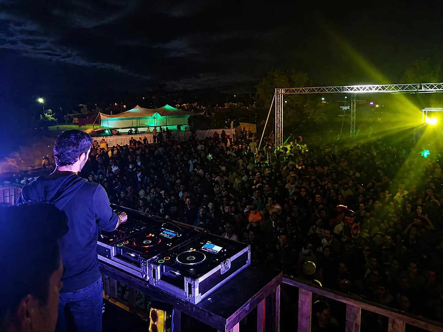 Outdoor festival